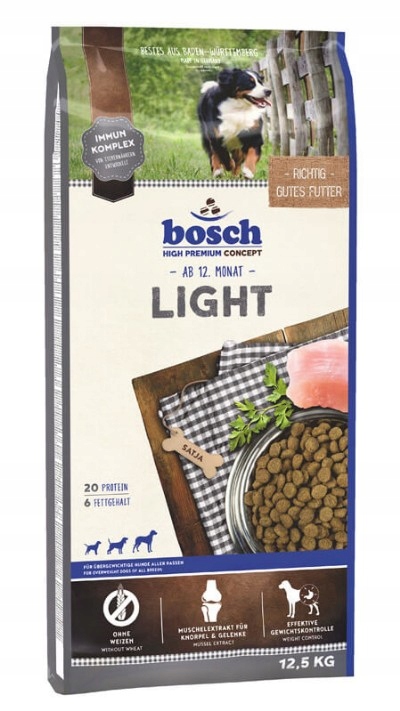 krmivo krmivo pro psy Bosch Light Adult 12,5 kg