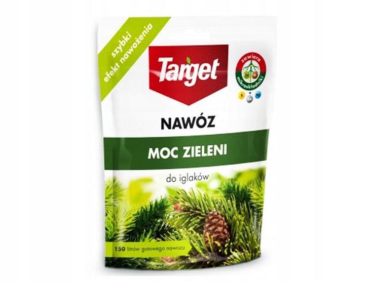 

Target Do Iglaków 150g Moc Zieleni Nawóz Iglaki