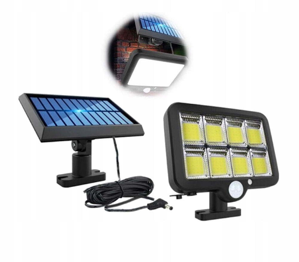 

Lampa Solarna Z Czujnikiem Ruchu Zmierzchu 150 Led