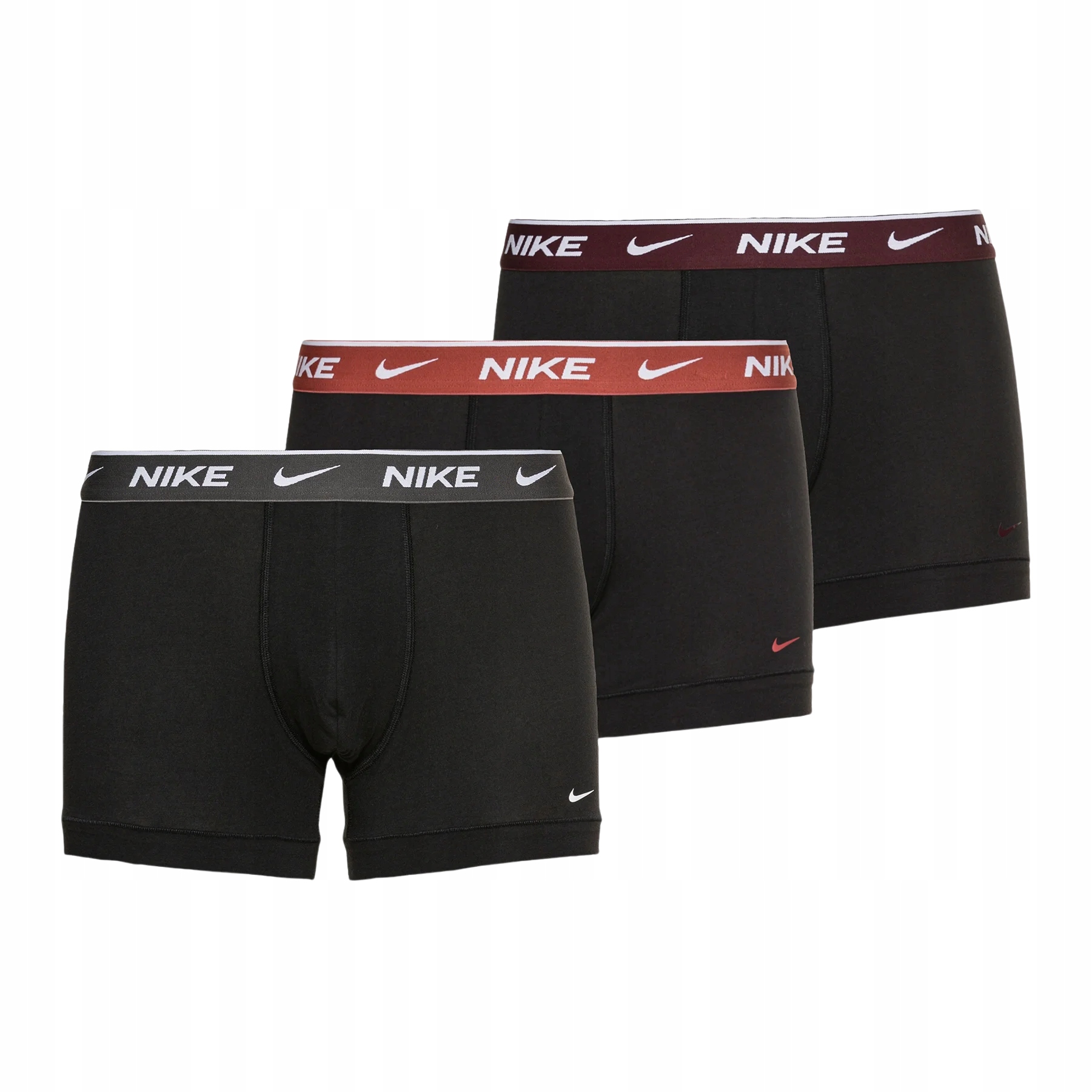 Spodní Prádlo Boxerky Spodní prádlo Nike Everyday Cotton Stretch Černé Bavlna S