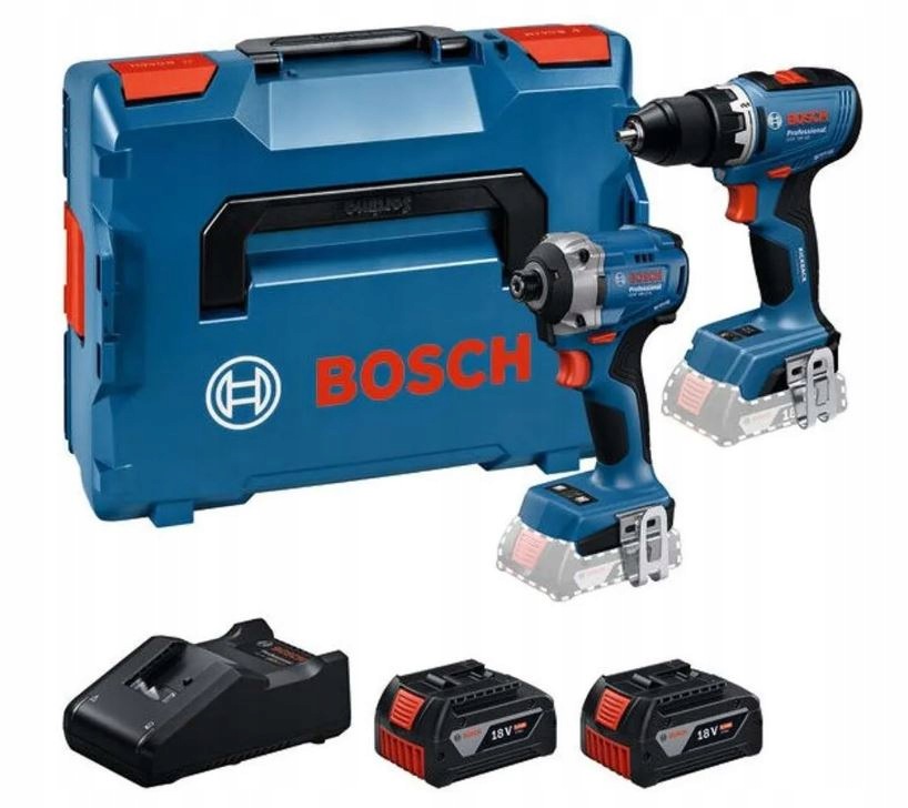 Zestaw Bosch Professional 18V: Wkrętarka Gsr 18V-65 Zakrętarka Gdr 18V-21