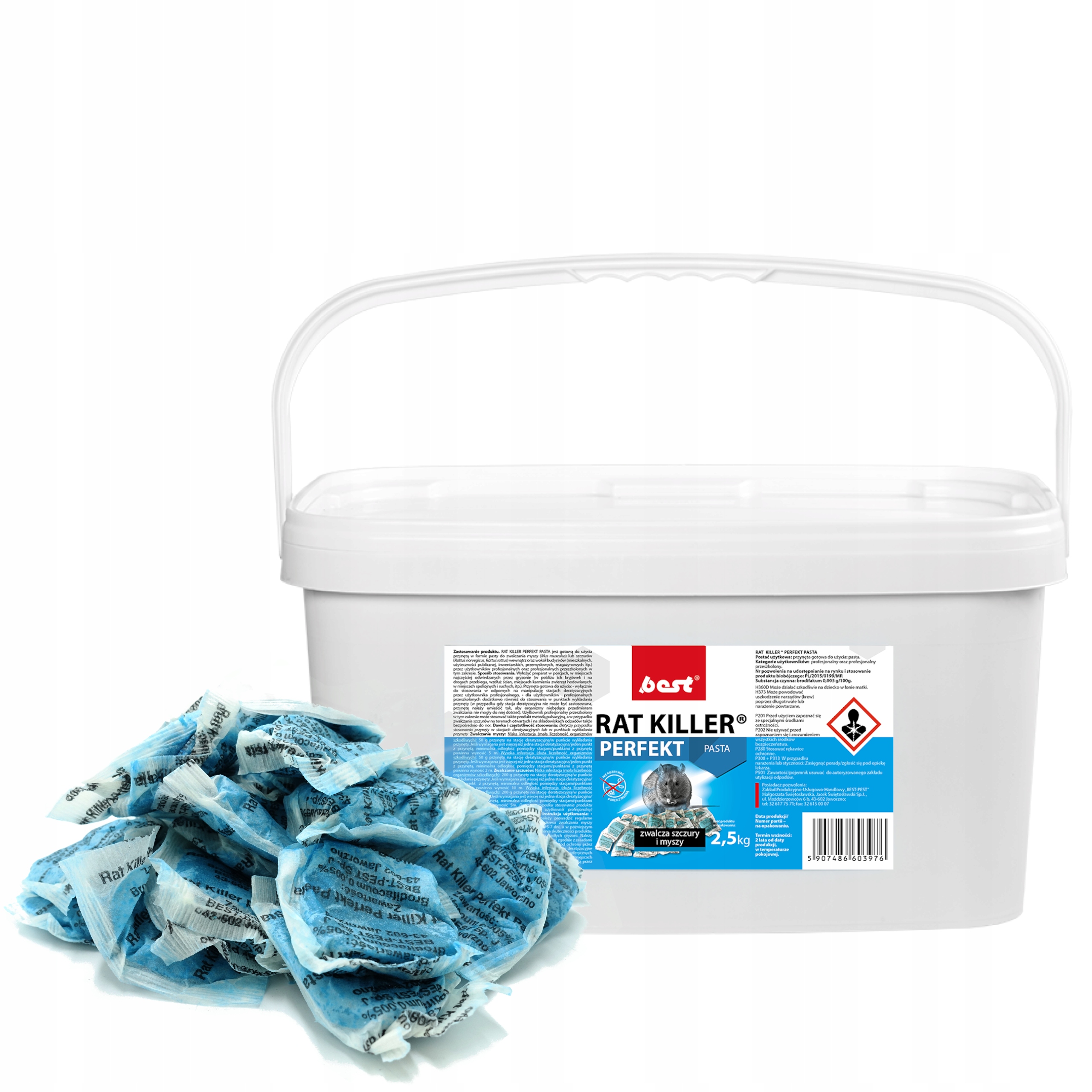 

Silna Trutka Pasta Na Myszy Szczury Rat Killer Kg