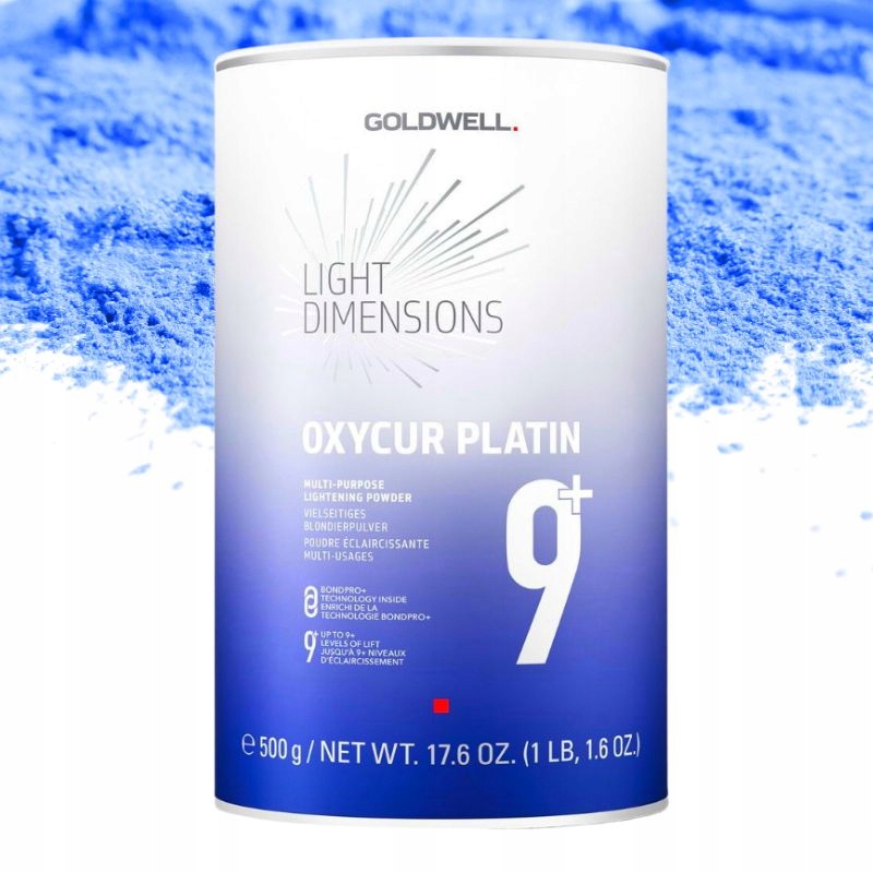 Zesvětlovač Vlasů Goldwell Oxycur 9 Tónů Prášek Pro Zesvětlení