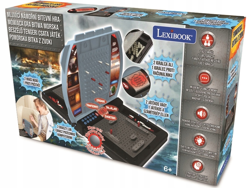 

Gra logiczna Lexibook Bitwa morska GT2800I2