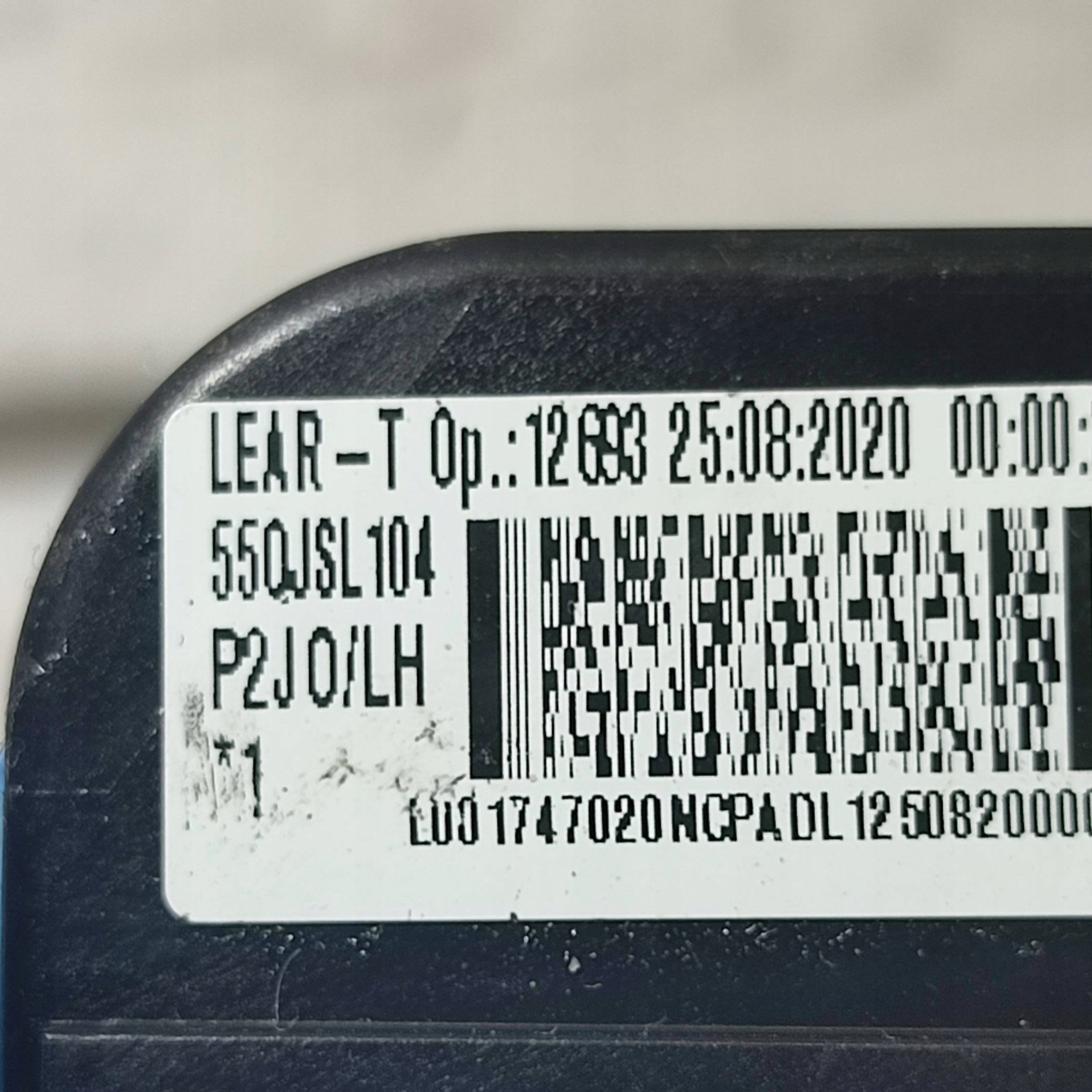 Opel Corsa F 2020 bundle seat left front