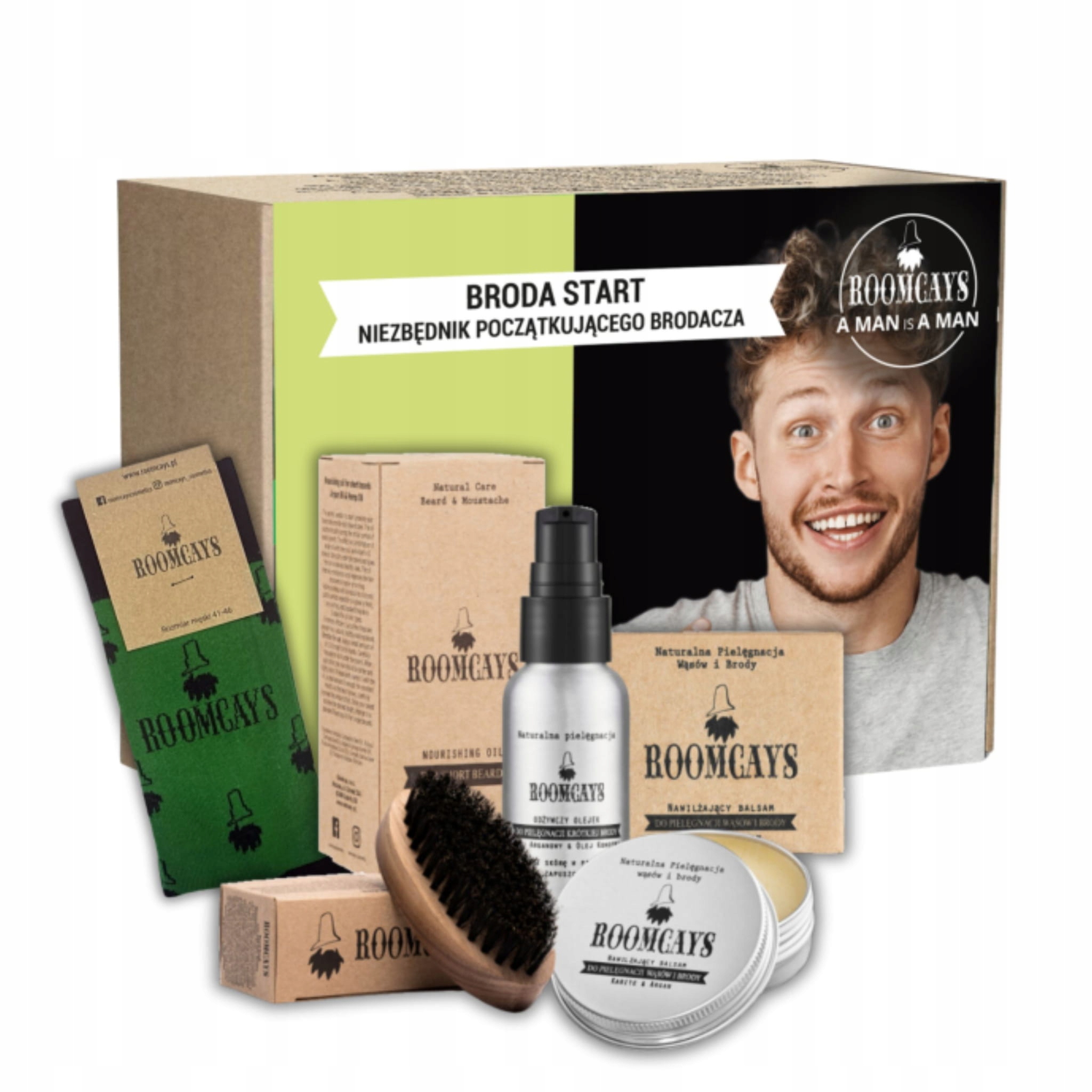 Dárek Na Vousy Roomcays Beard Start Pro Muže