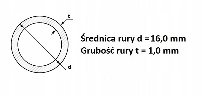 RURKA MIEDZIANA RURA 16mm MIĘKKA fi16 - 10 metrów Typ rura miedziana