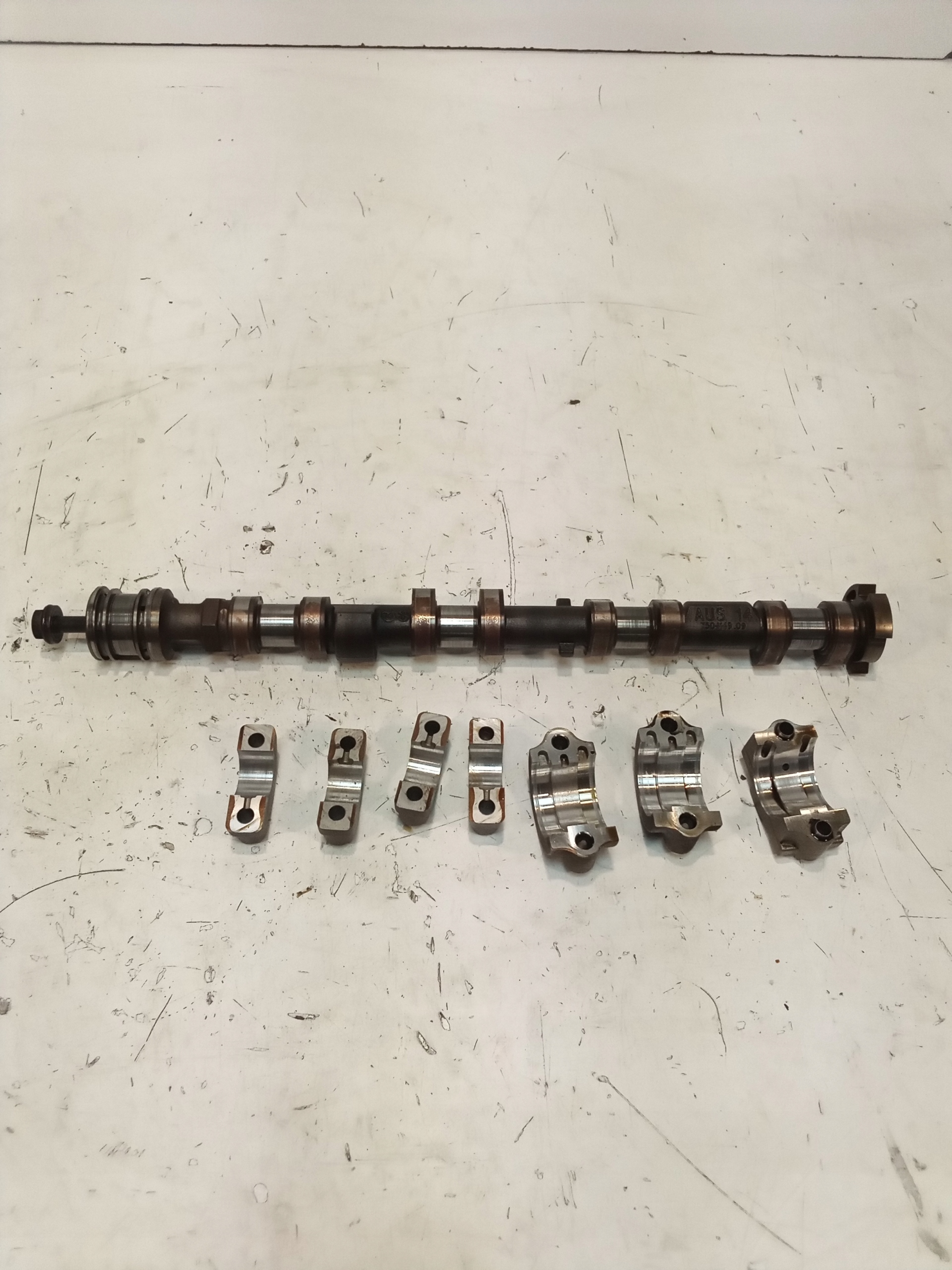 14 - Вал правий вихлоп BMW E60 E65 4.4 N62 7504149