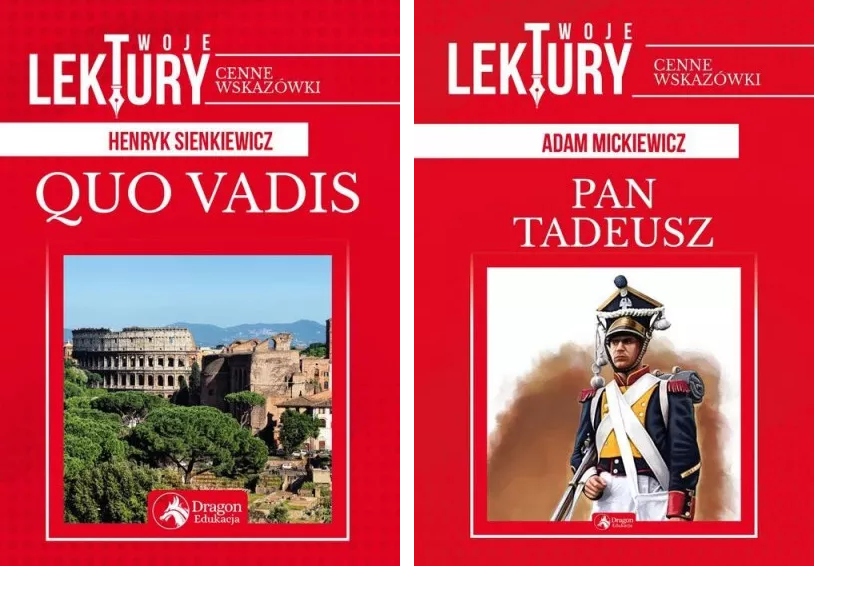 Quo vadis H. Sienkiewicz Pan Tadeusz A. Mickiewicz-Zdjęcie-0