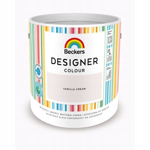 Becker Designer Colour Vanilla Cream 2,5l