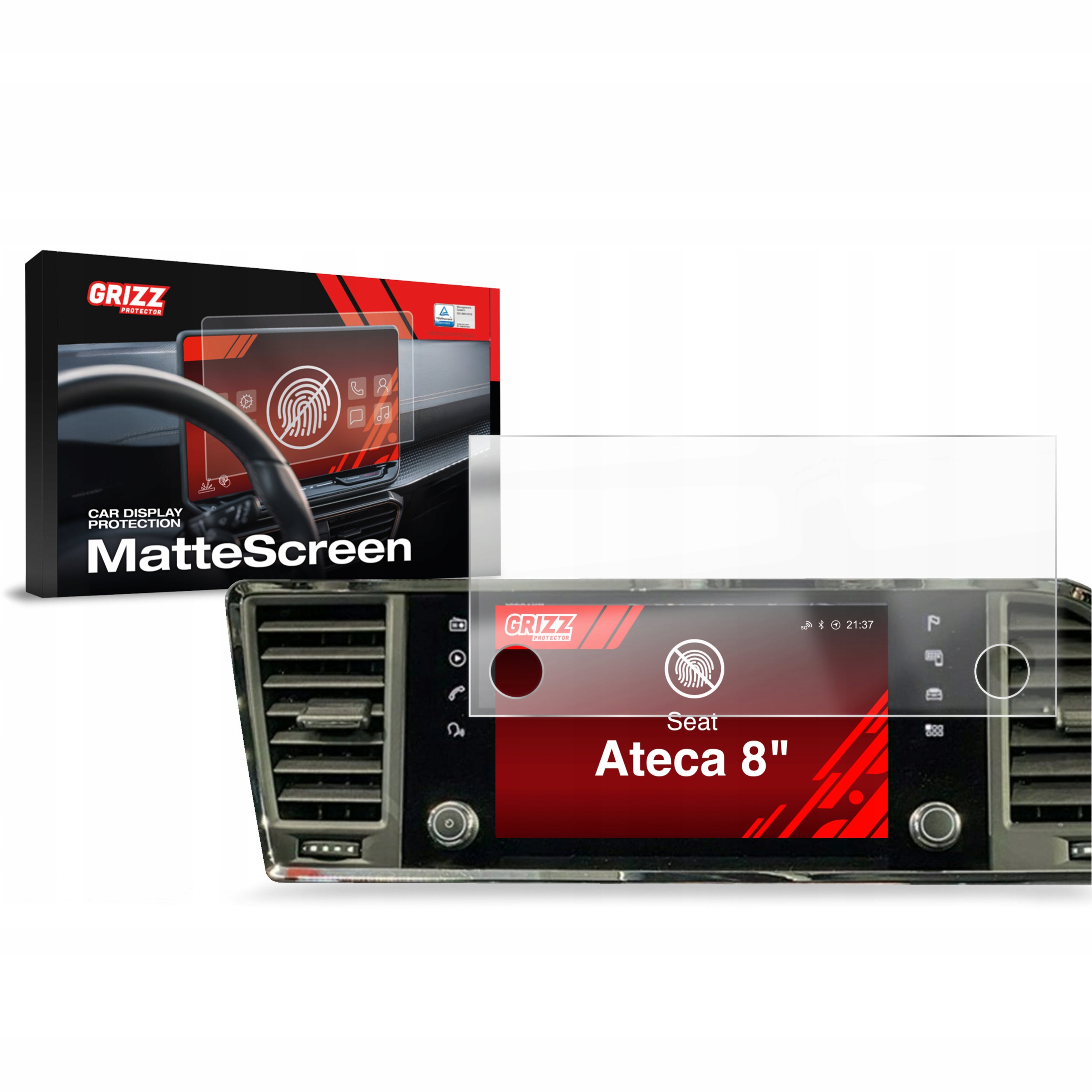 Folia Antyodciskowa do Seat Ateca 8" (2019-2021)