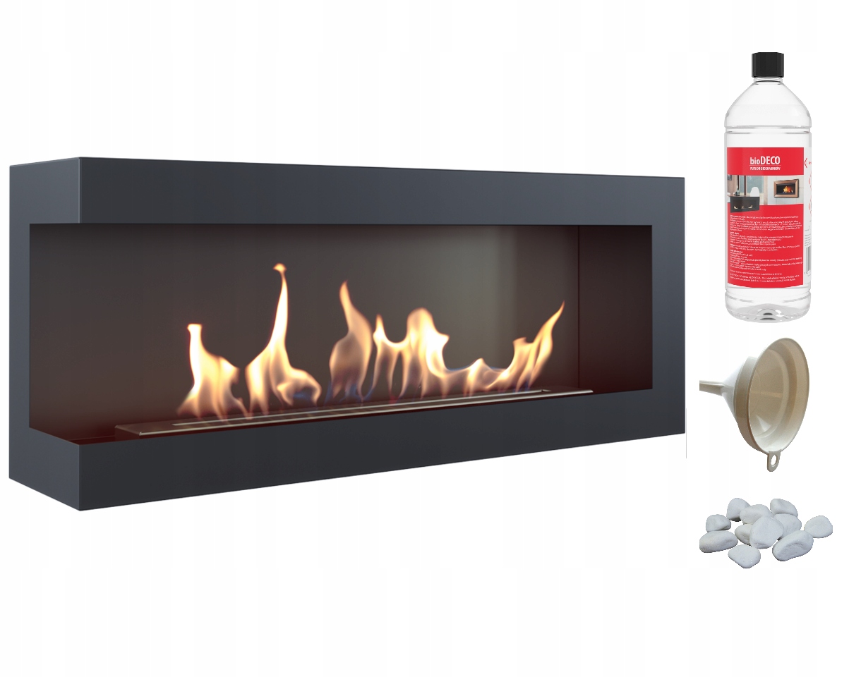 Biokrb Bio Rohový Krb Delta 1200 Levý