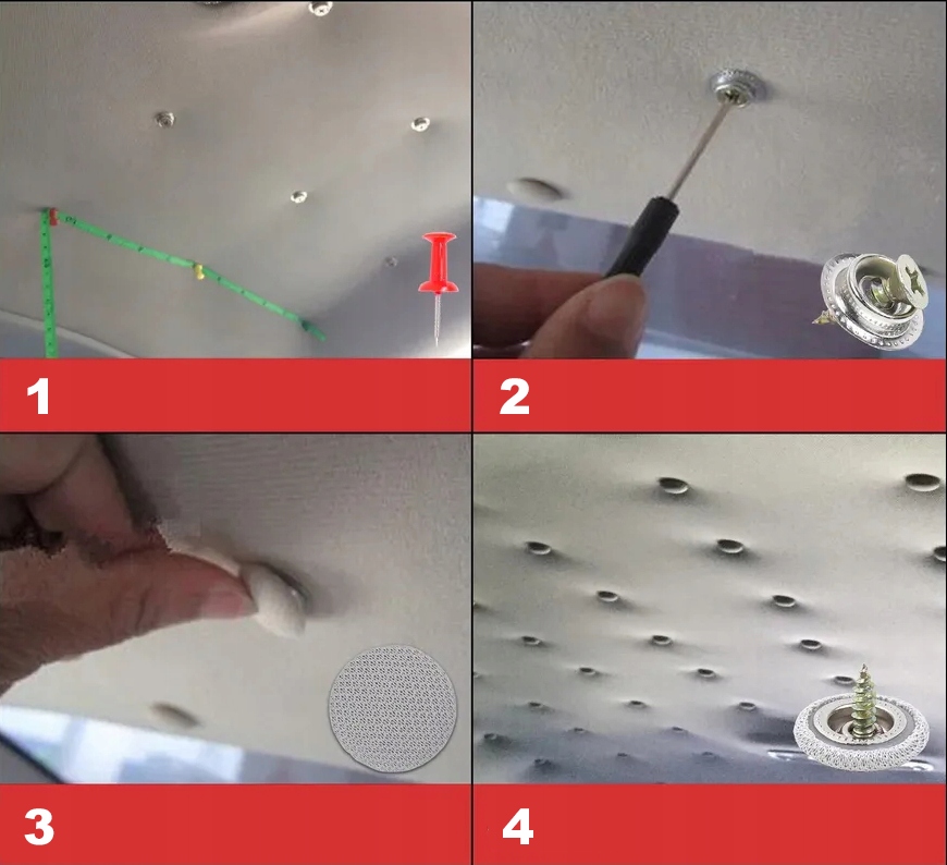 ZESTAW DO NAPRAWY PODSUFITKI SAMOCHODOWEJ 62 SZT. Typ samochodu 4x4/SUV Samochody ciężarowe Samochody dostawcze Samochody kempingowe Samochody osobowe