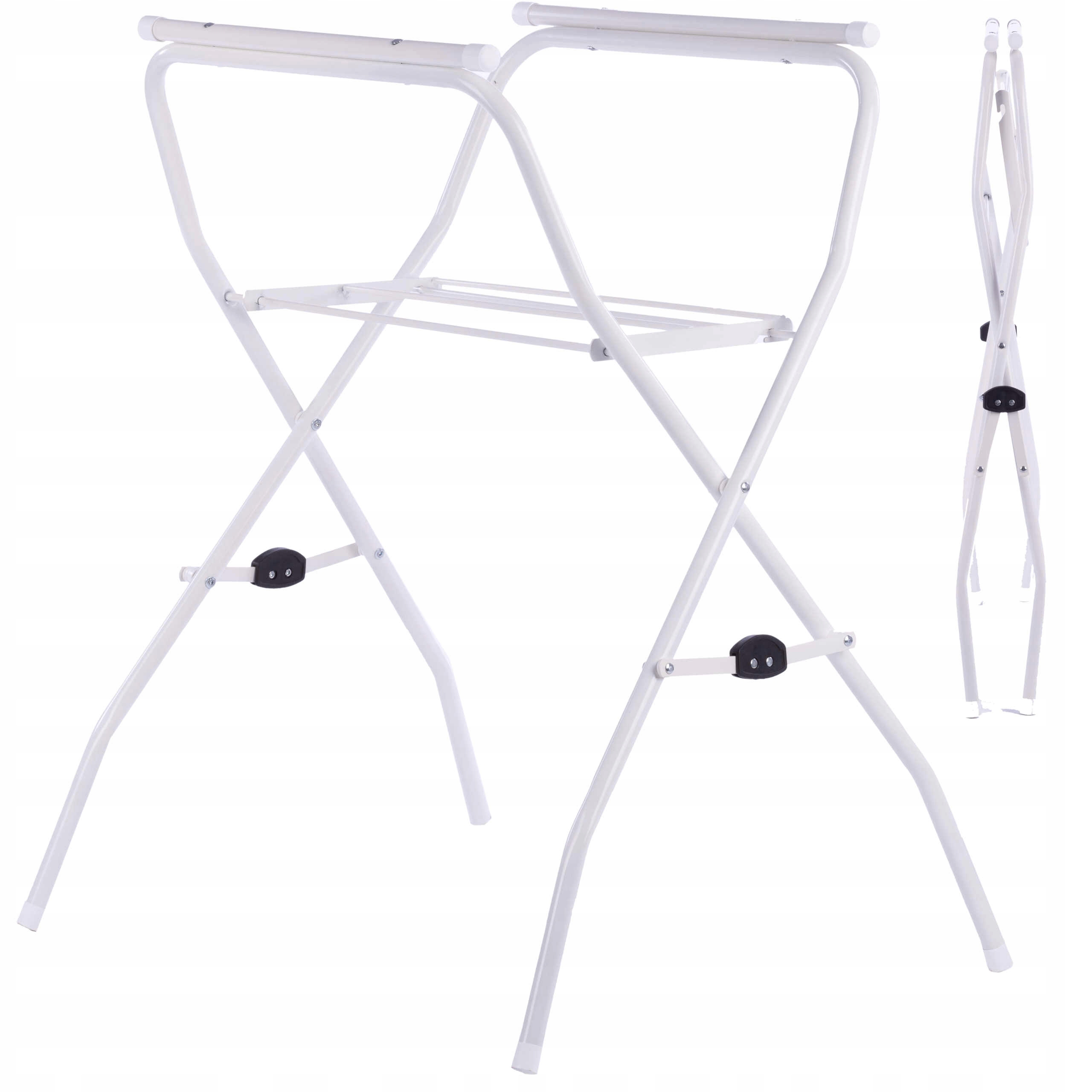 wanienka składana termometr LCD poduszka + stojak Szerokość produktu 52 cm