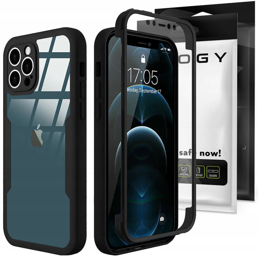 

Pancerne etui do iPhone 13 Pro, Alogy obudowa 360