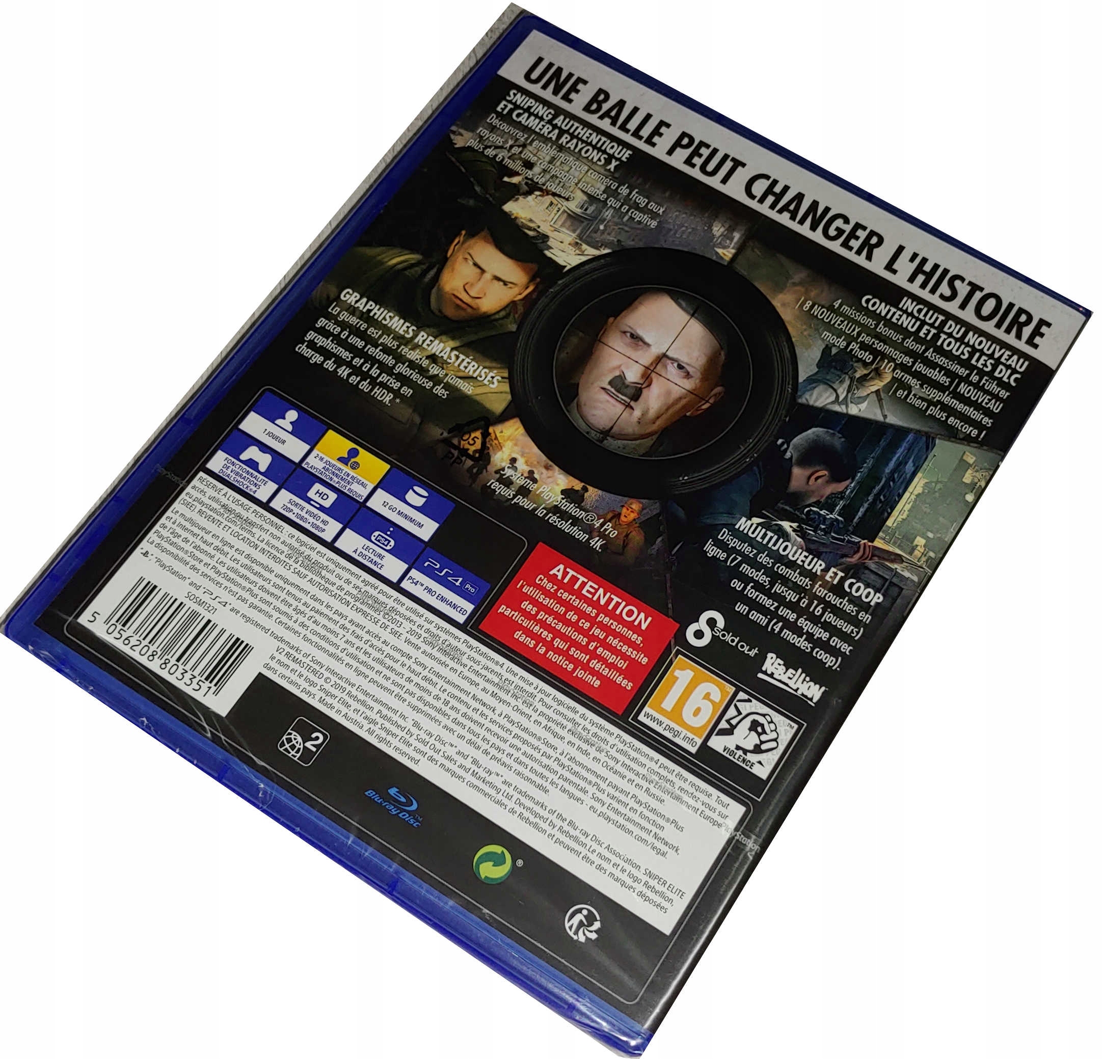 SNIPER ELITE V2 REMASTERED / PS4 / NOWA / PL Rodzaj wydania Podstawa