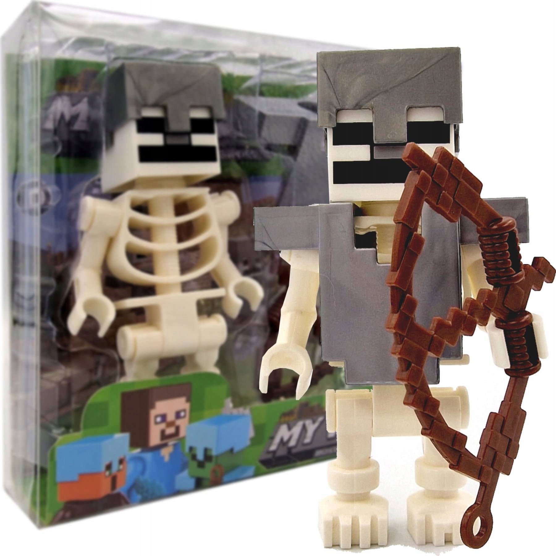 

Minecraft Ruchoma Figurka Szkieletor Akcesoria