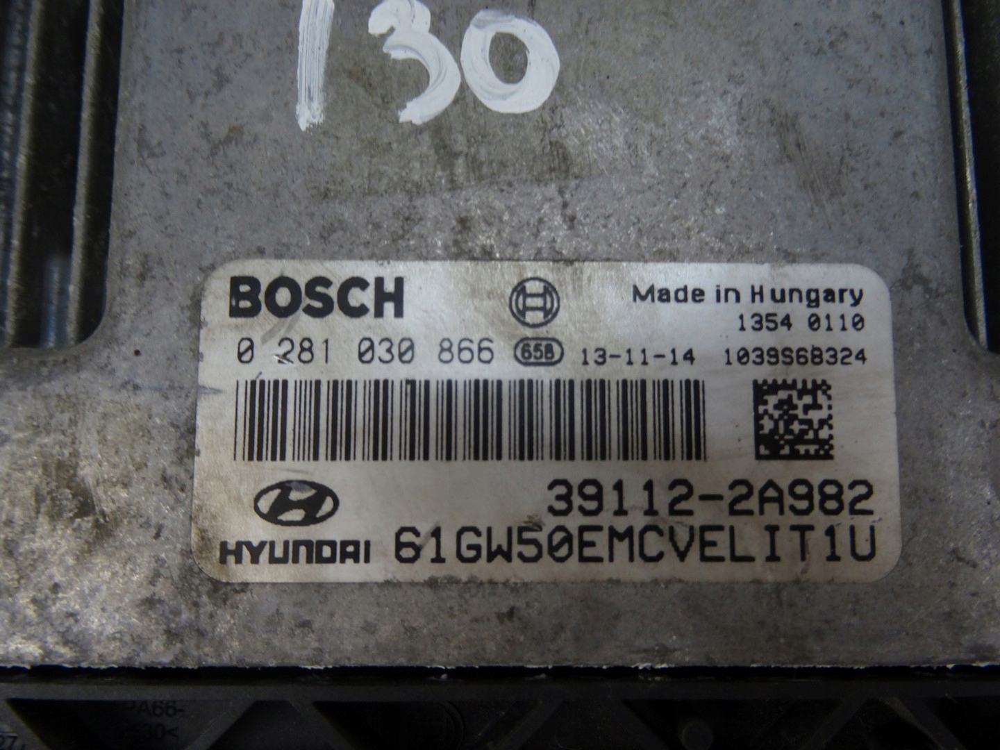 HYUNDAI I30 II computer Motore 0281030866