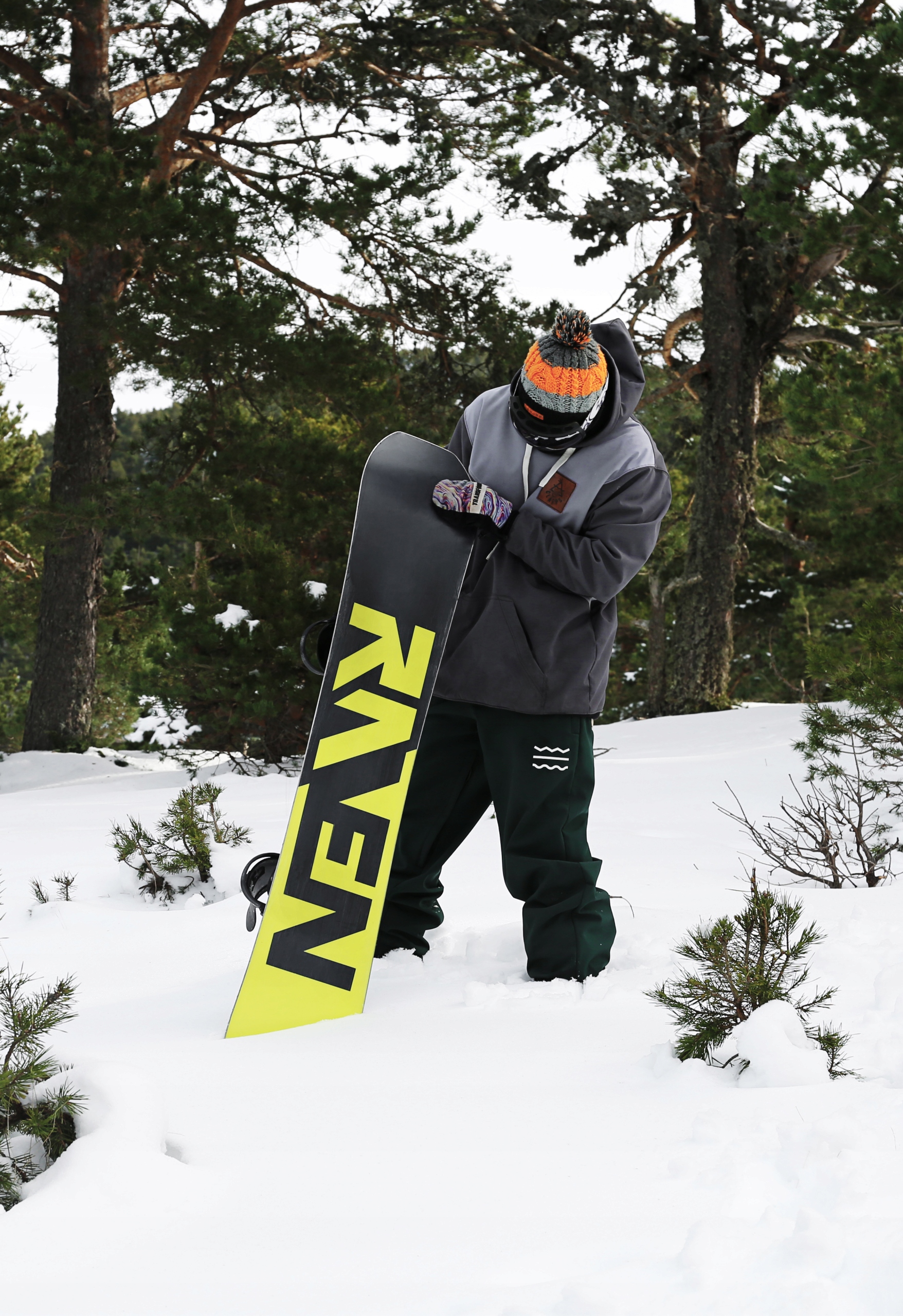 Snowboard RAVEN Barracuda Lime 147cm Model Barracuda
