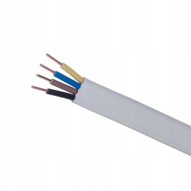 

Przewód płaski Ydyp 4X1,5 mm2 450/750V