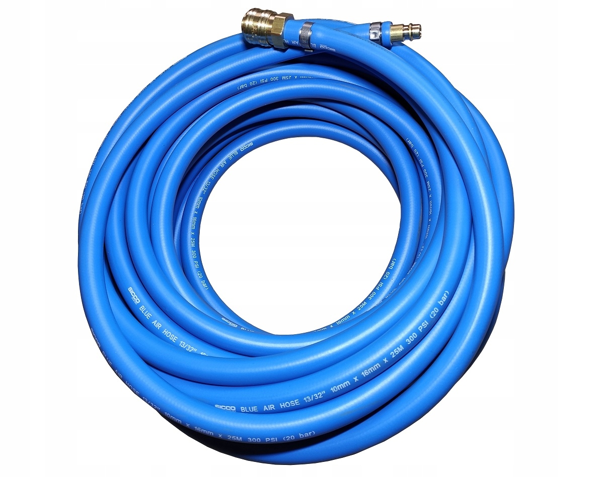 WĄŻ PRZEWÓD PNEUMATYCZNY 10x16 25 mtr MIĘKKI ŁÓDŹ