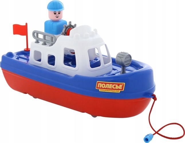 STATEK ŁÓDŹ PATROL DO WODY POLESIE 47212 Stan opakowania oryginalne