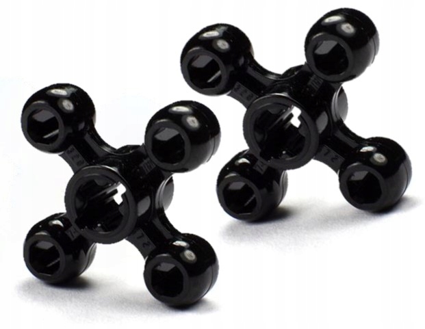 

Lego Technic 32072 4248204 Knob Wheel czarny