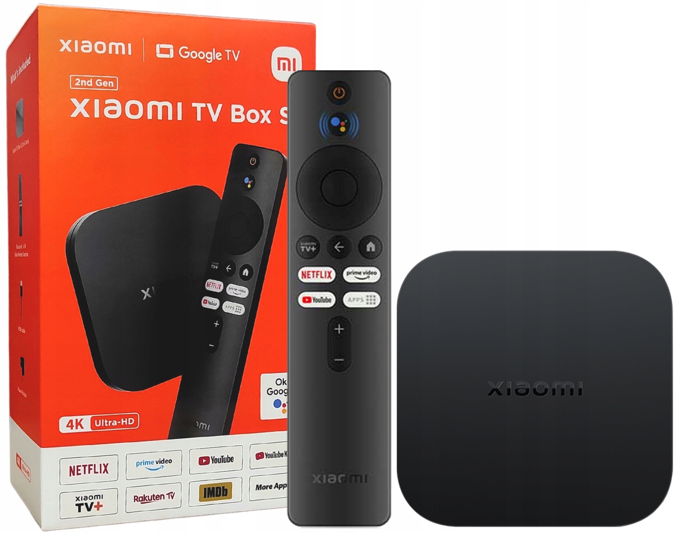 

Xiaomi MI Box S 2 generacji Max HDR10+ 4K Hdmi 2.1