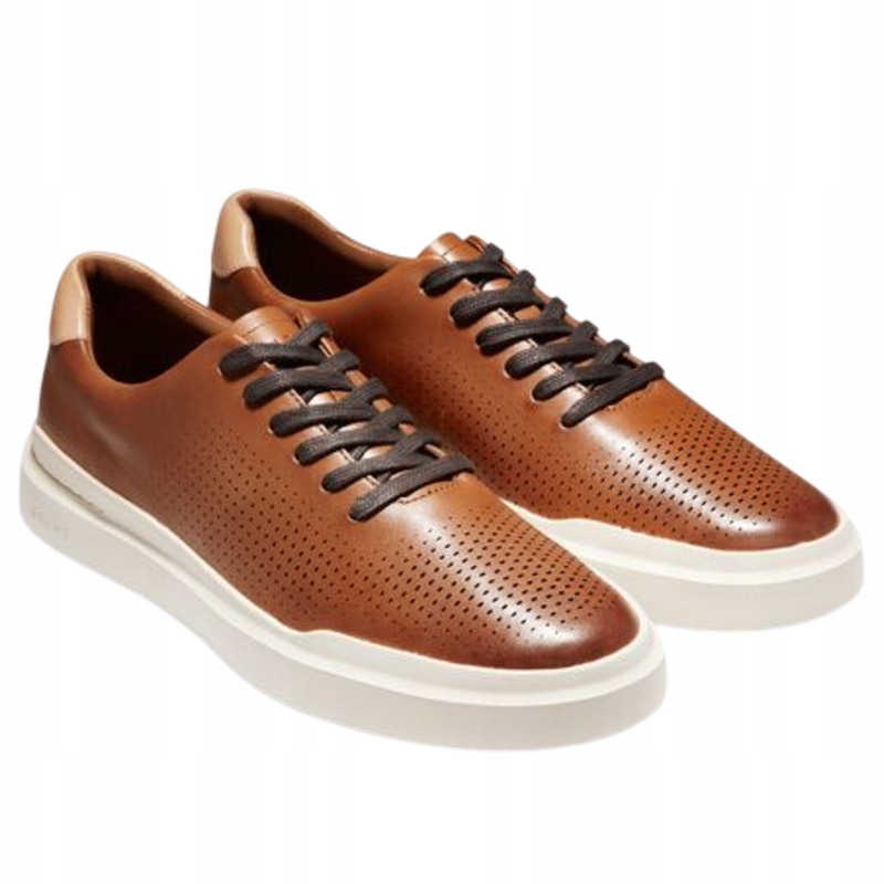 Boty Cole Haan GrandPro Kožené prodyšné vel.41 Rlly Lsr Cut Sneaker