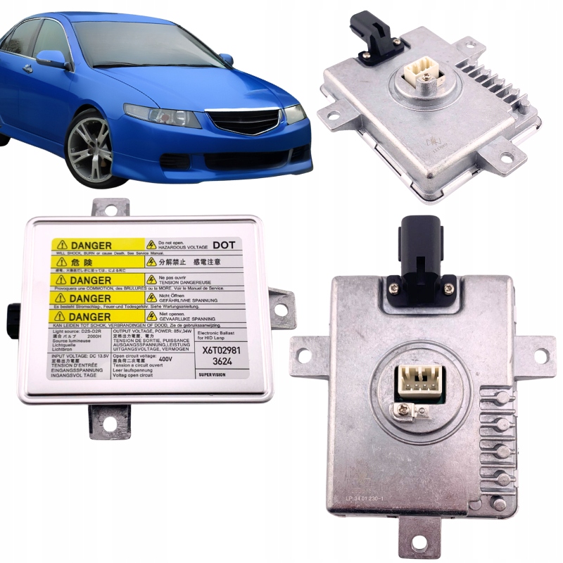Měnič Napětí Světel Xenon Honda Mazda Mitsubishi Acura W3T10471