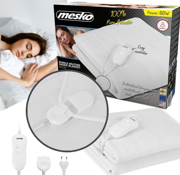 KOC ELEKTRYCZNY MATA GRZEWCZA POLAR VELVET 150x80 - 3 POZIOMY GRZANIA