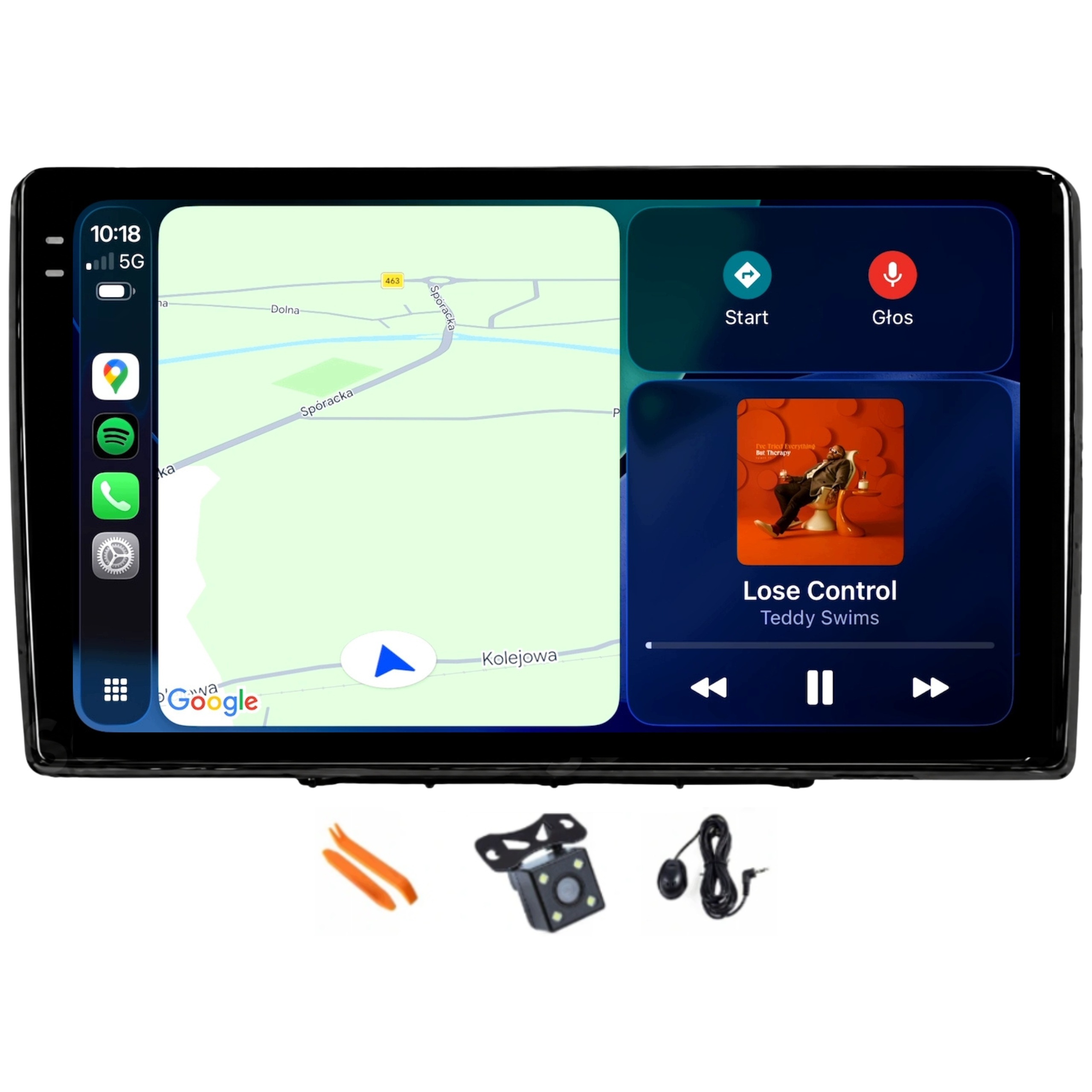 Radio Android Navigace Ford Ka 08-14 4/64GB Lte 4G CarPlay Gps