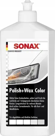 SONAX NANOPRO WOSK KOLORYZUJĄCY BIAŁY 500ML