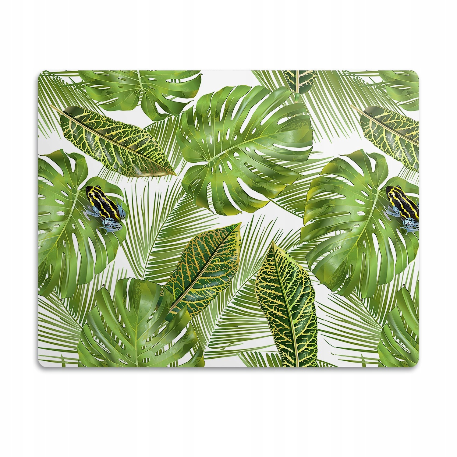 Levně Pro psa podložka pod misku Žába na listu 90x60 cm