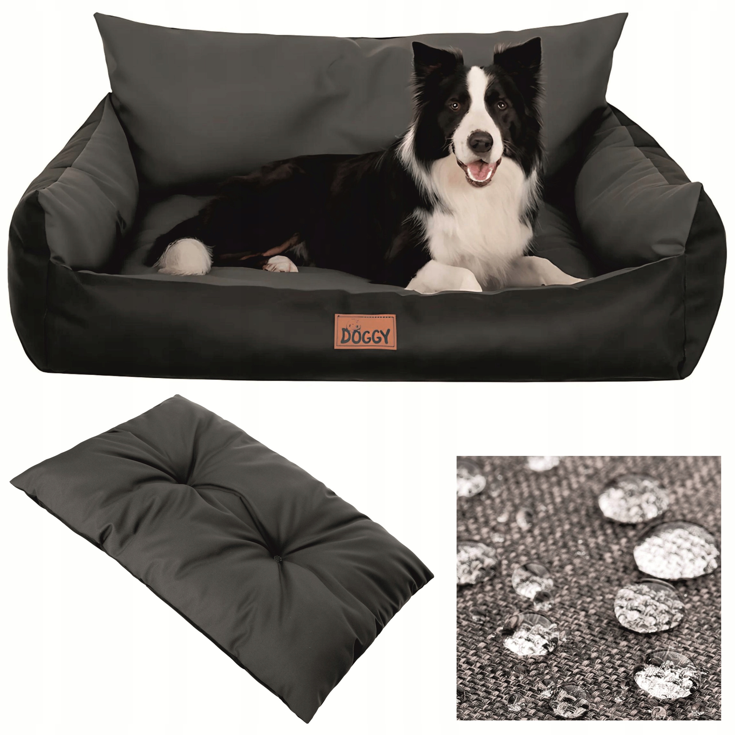 Potah pro psa Pelíšek pro velkého psa Vyjímatelná Matrace XXL 107 x 80 cm