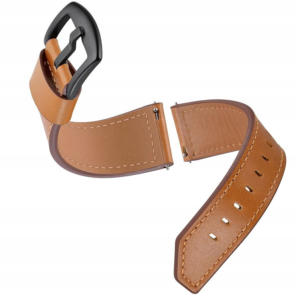 Skórzany Brązowy pasek Samsung Galaxy Watch Active (Tech-Band)