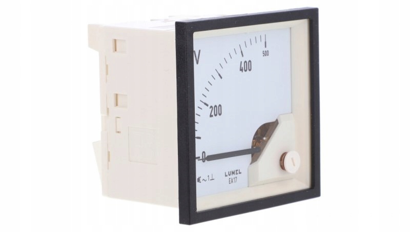 Analógový voltmeter 72x72 N IP50 E615 500V pracovná poloha C3 K=90 st. bez