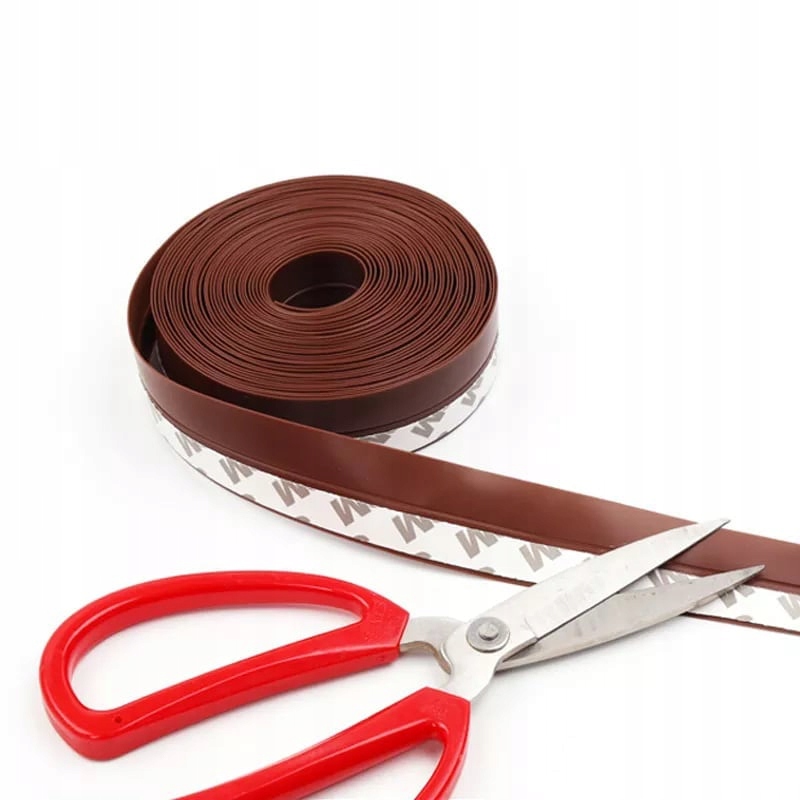 

Uszczelka Do Okien Drzwi Z Klejem Brązowa 4 Metry!