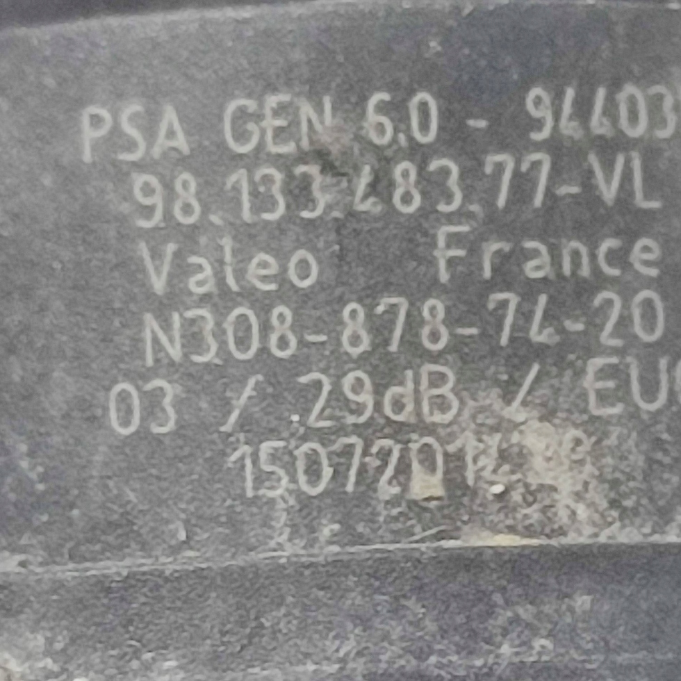 Peugeot 2008 II 2020 Sensor Parken PDC