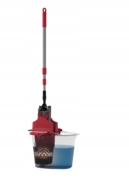 Mop Wiadro mikrofibry zestaw Sprintus Click'N'Press wyciskany z separatorem EAN (GTIN) 4260206872917