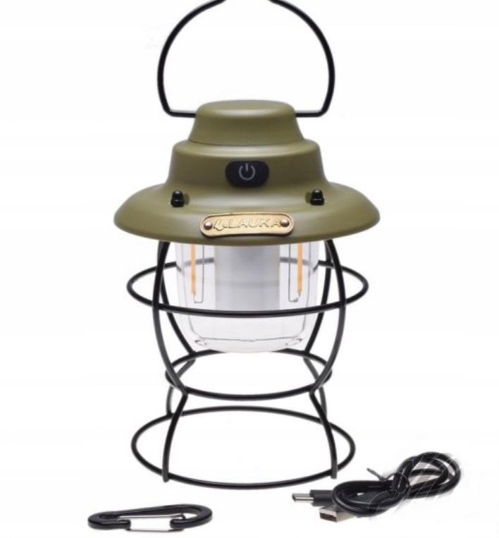 Lampa latarka Camping Retro AA25482 04391