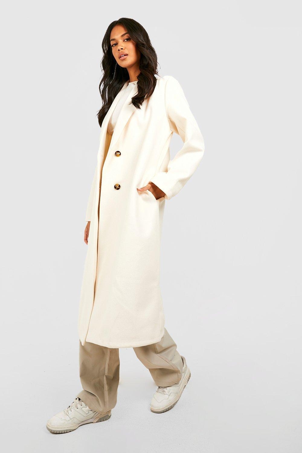 BOOHOO DWURZĘDOWY PŁASZCZ 76U NG2__M Marka Boohoo