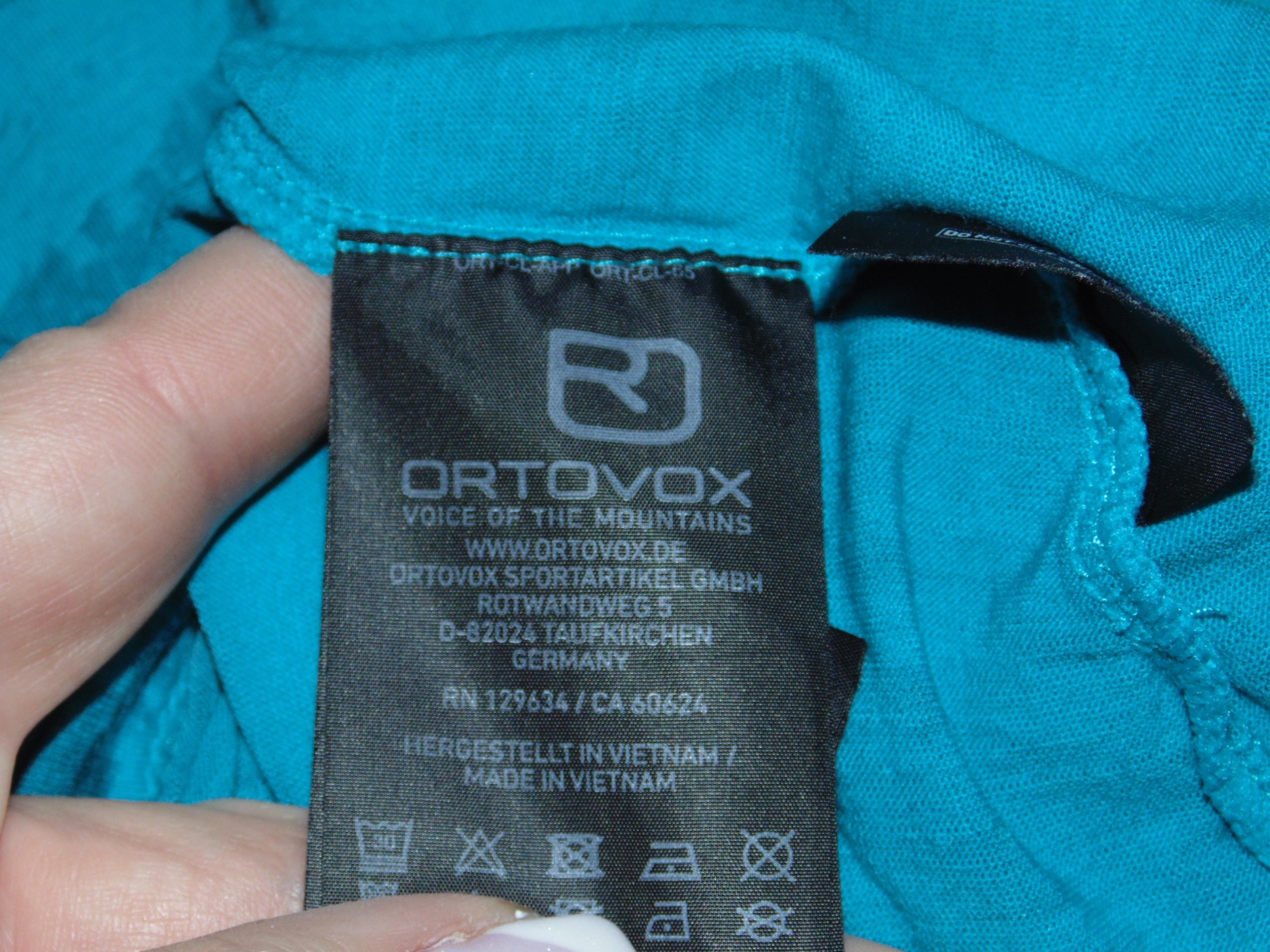 ORTOVOX KOSZULKA DAMSKA WEŁNA MERINO r. S / M Rękaw krótki rękaw