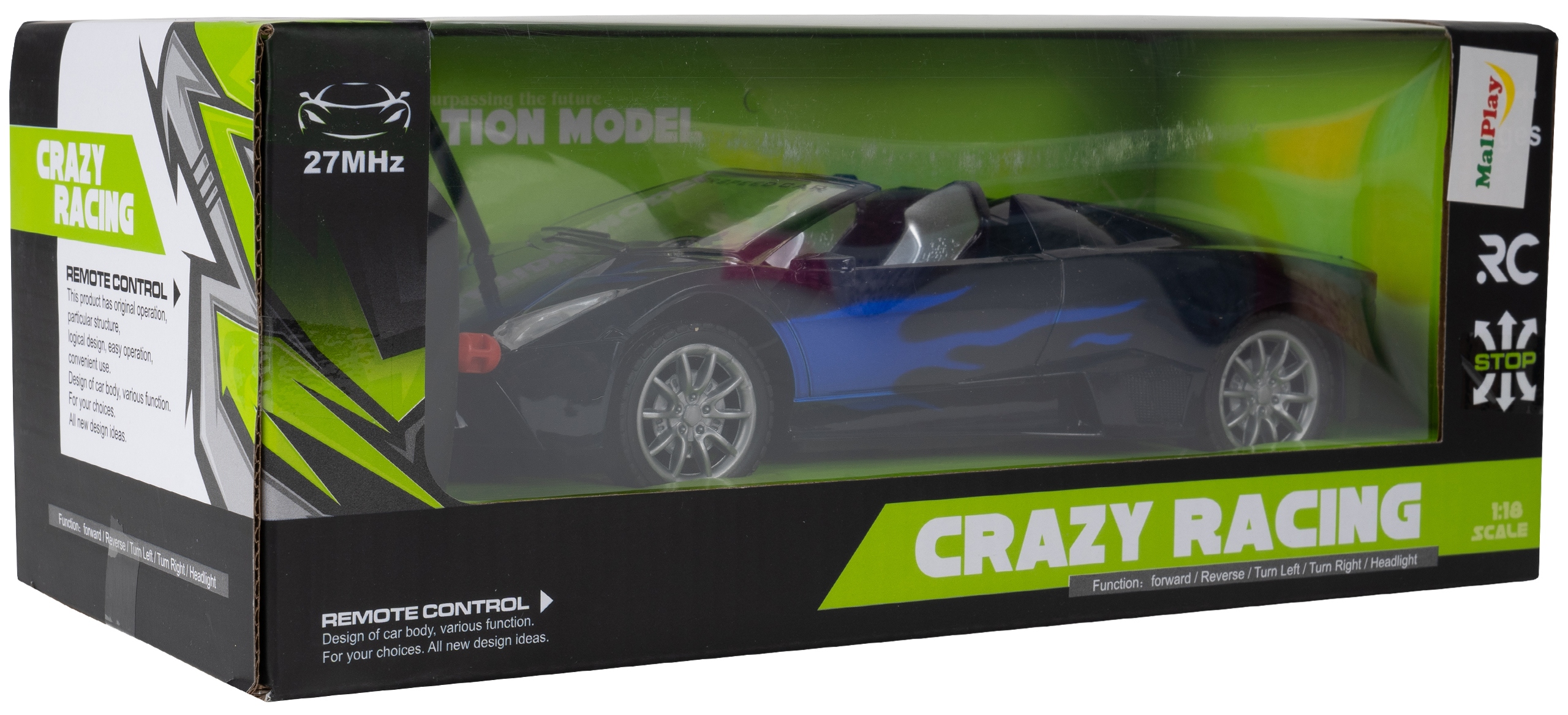 RC SPORTOVNÍ AUTO CABRIOLET DÁLKOVĚ OVLÁDANÝ EAN (GTIN) 5901924231004