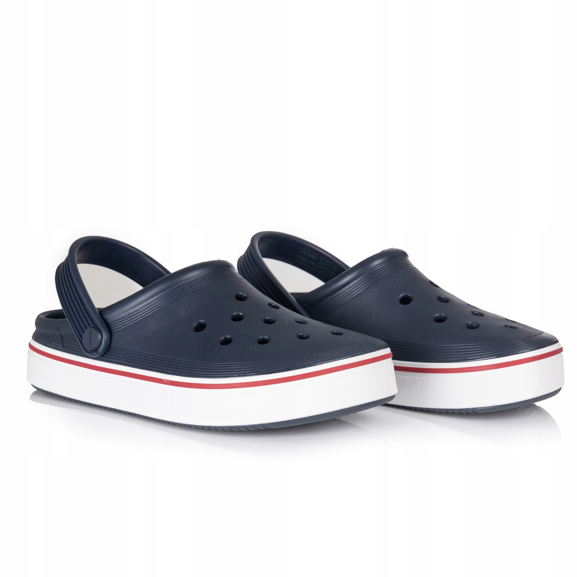 Nazouváky pantofle Crocs Off Court Clog Granátová 37/38