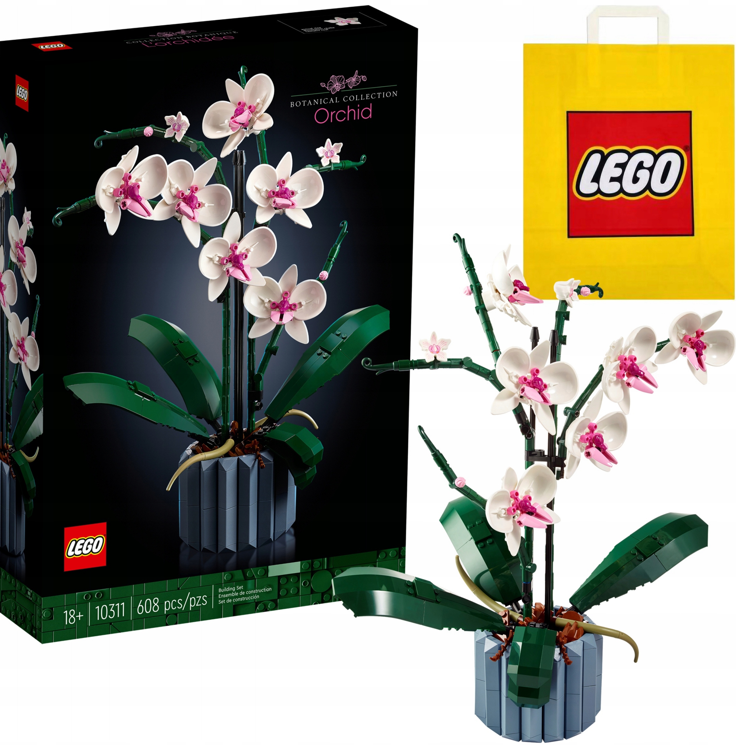 Lego Creator Expert Icons Orchidej Sada 10311 Květin Jako Dárek Pro Ni