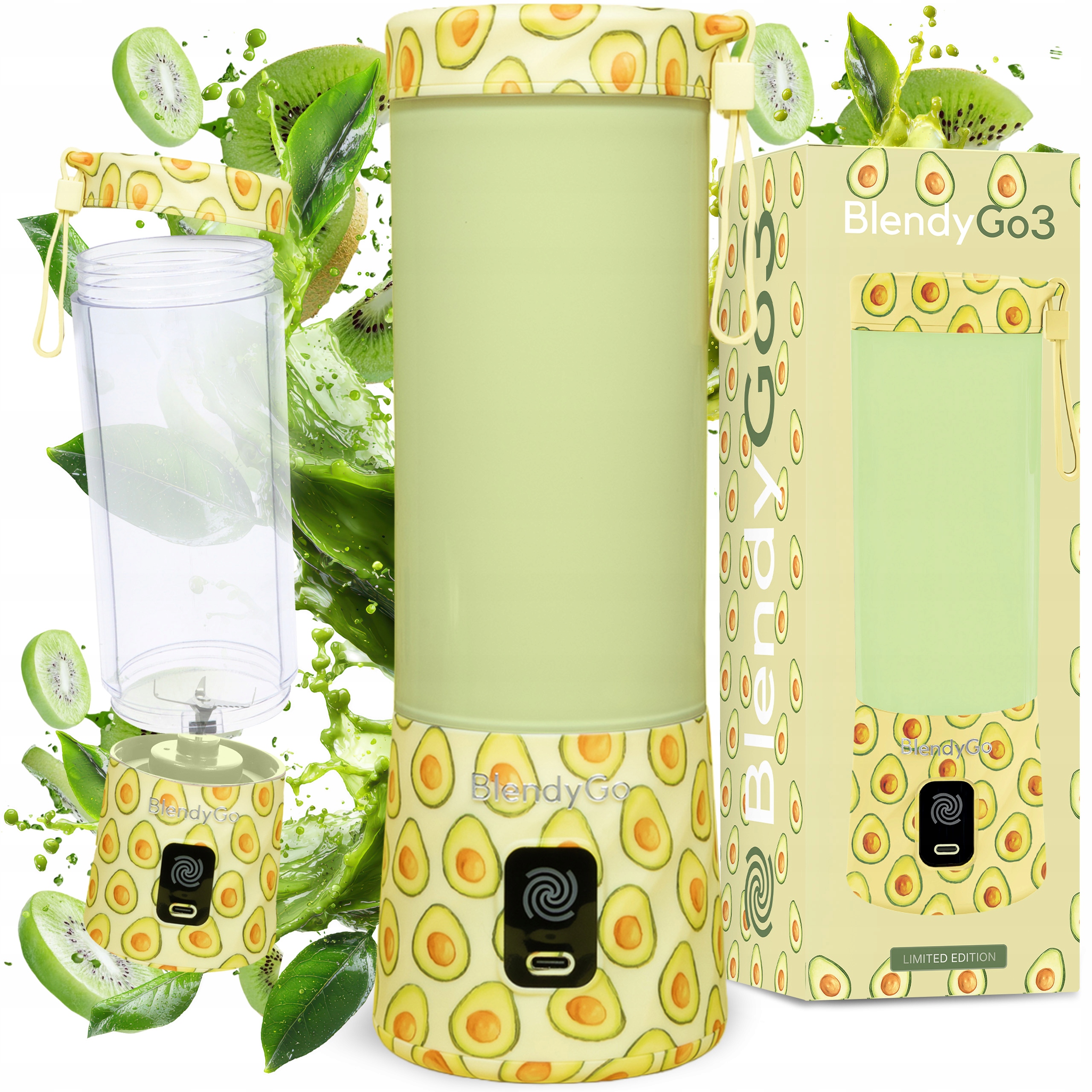 Originální mixér BlendyGo 3 Bezdrátový Usb Blender nové generace