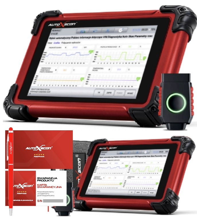 Diagnostický Nástroj Autoxscan RS860 Pro Poľský