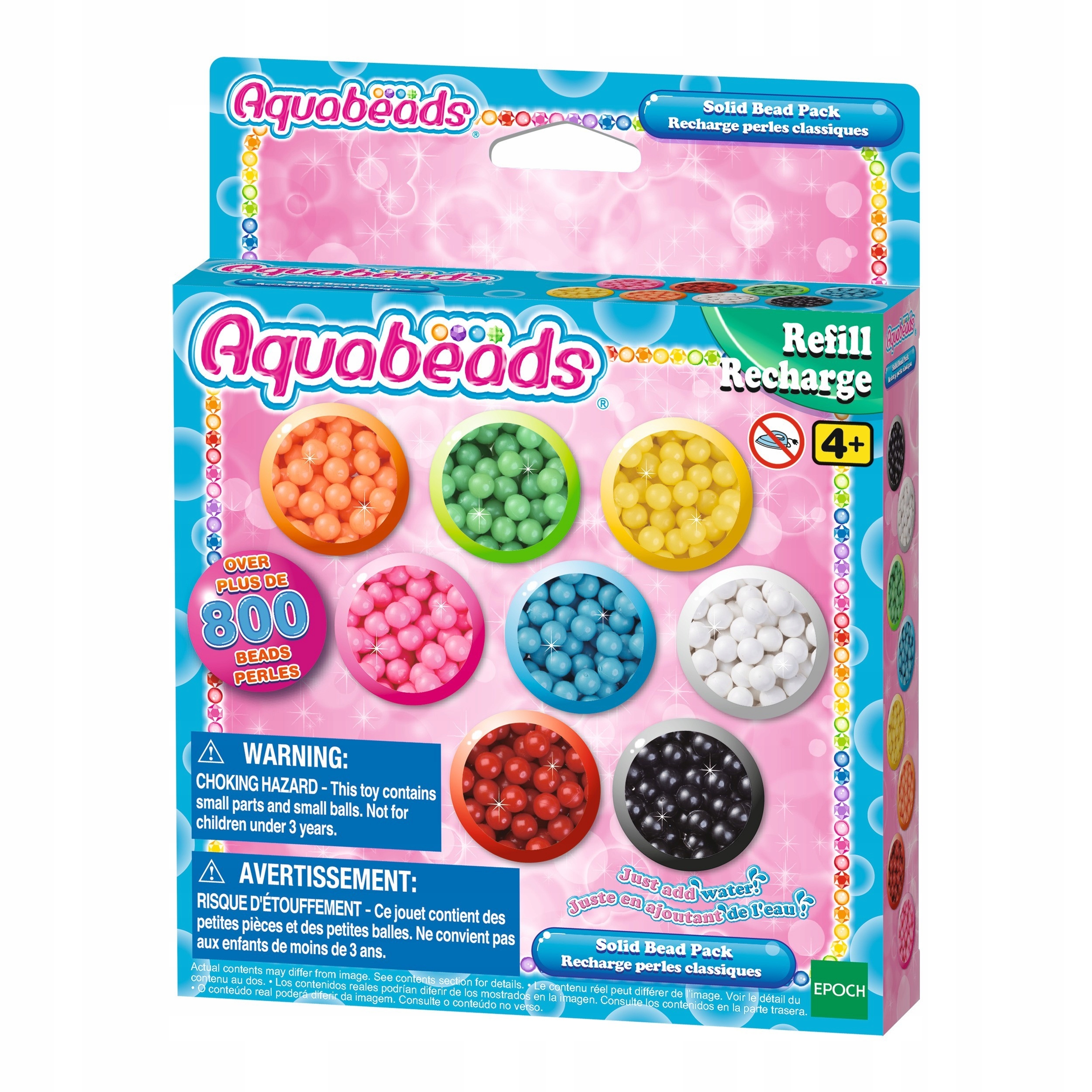 

Koraliki Podstawowe Uzupełnienie 800 Aquabeads