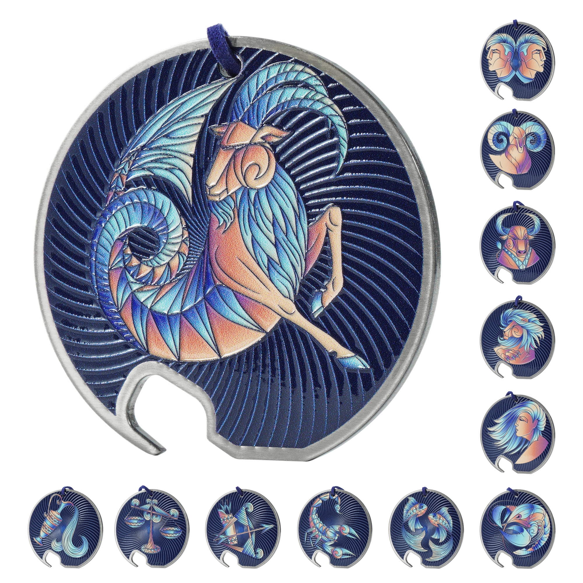 Ocelový Otvírák Na Láhve Zvěrokruh Kozorožec